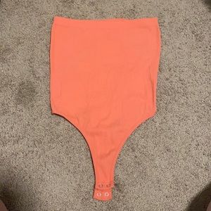 Forever 21 bodysuit pink